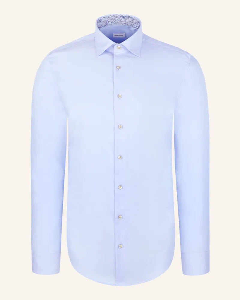 Seidensticker Business Hemd Slim Fit Blau