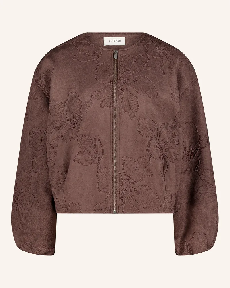 Cartoon Jacke braun Braun