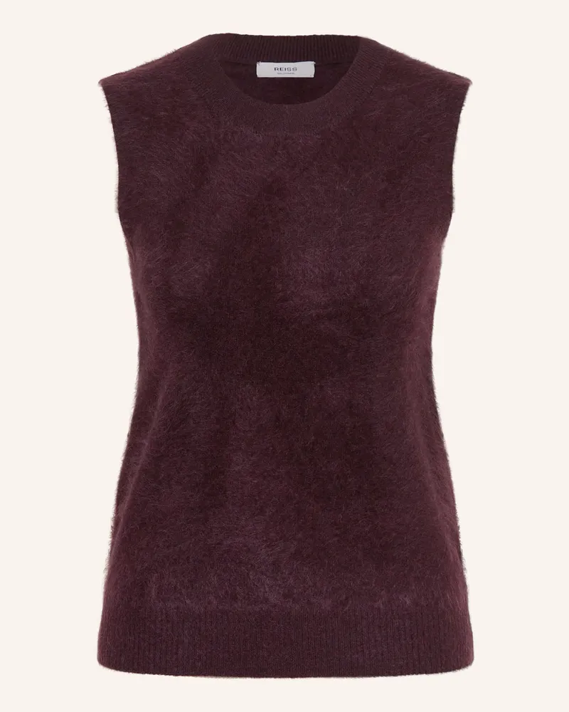 Reiss Stricktop MEL aus Cashmere Dunkellila