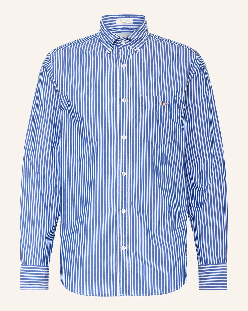Gant Hemd Regular Fit Blau