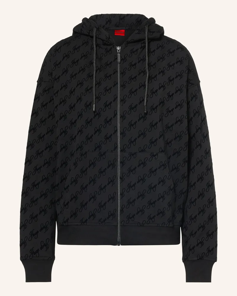HUGO BOSS Lounge-Jacke Flokky schwarz Schwarz