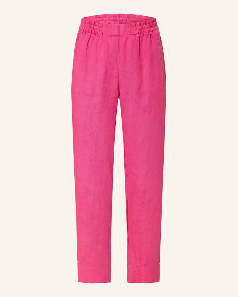 lilienfels Leinenhose pink Pink