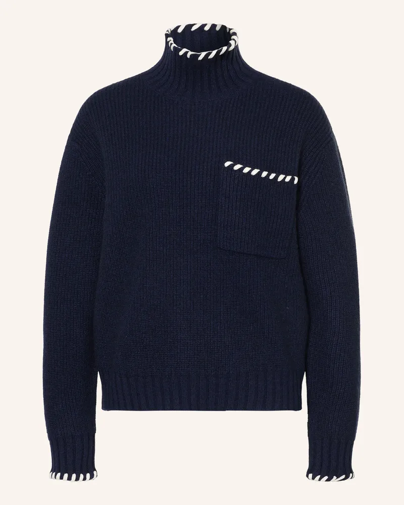 Sandro Pullover blau Dunkelblau