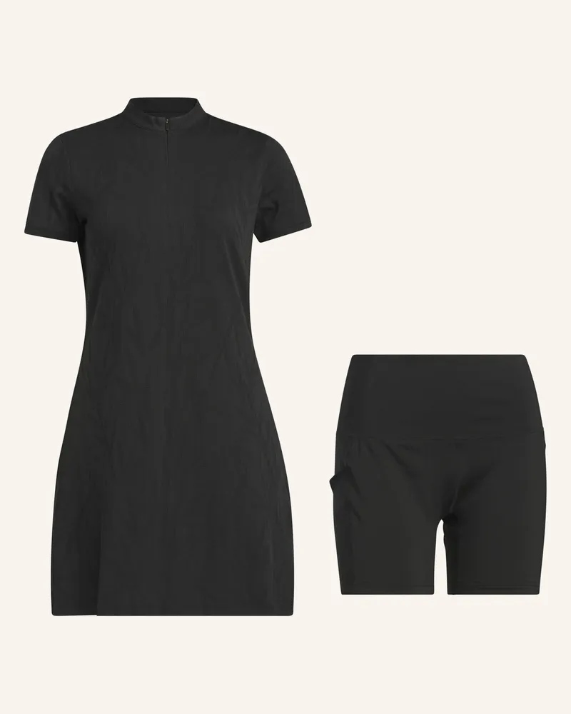 adidas GO-TO JACQUARD KLEID Schwarz