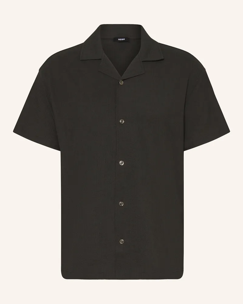 Reiss Resorthemd HUNT Comfort Fit Dunkelgrün