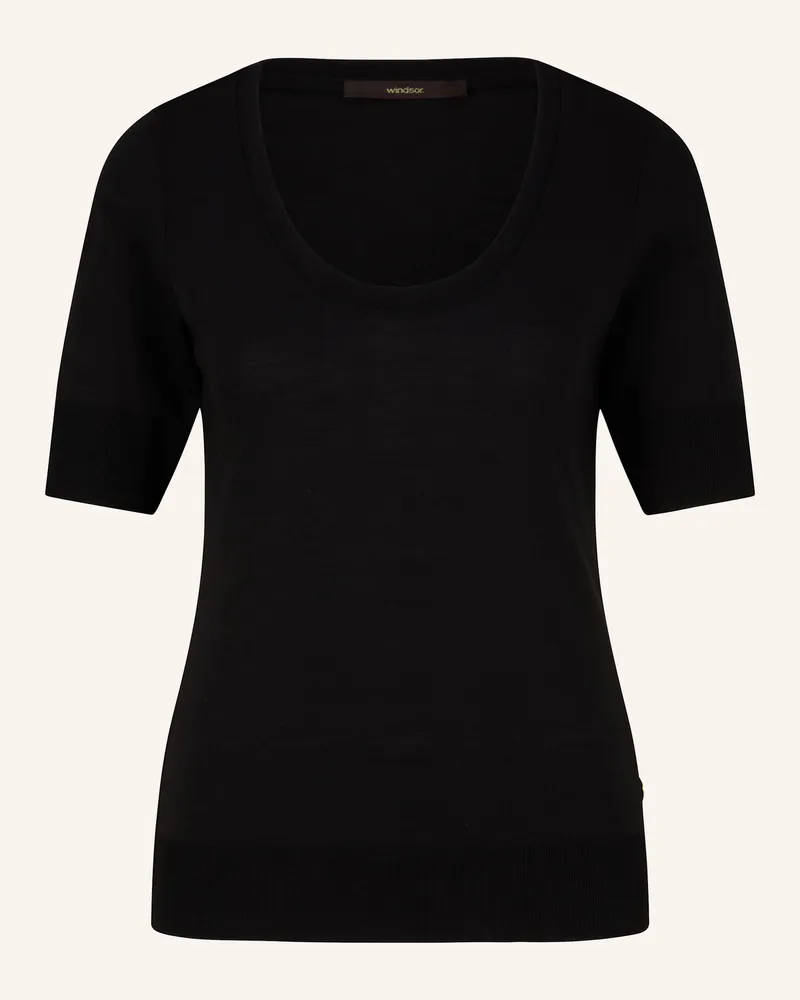 windsor. Shirt Schwarz