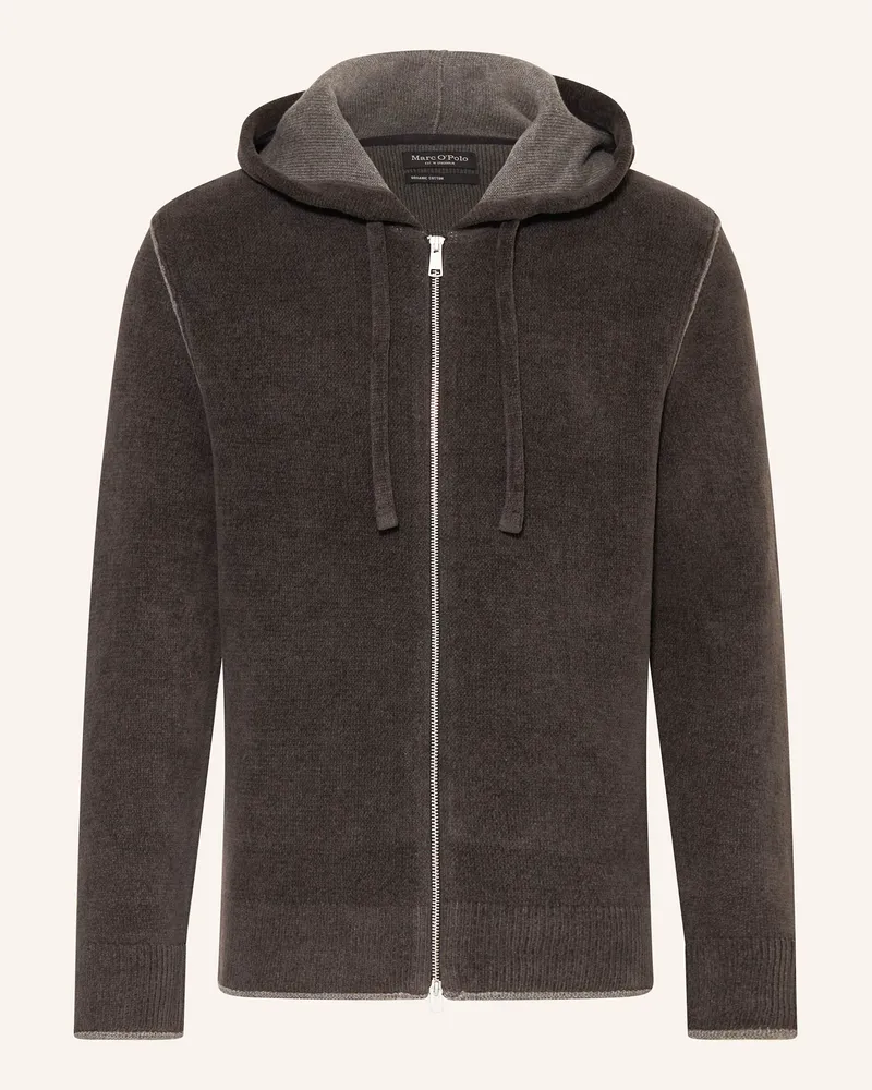 Marc O'Polo Strickjacke Dunkelgrau