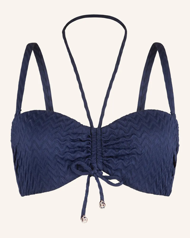 LingaDore Balconette Bikini Top blau Dunkelblau