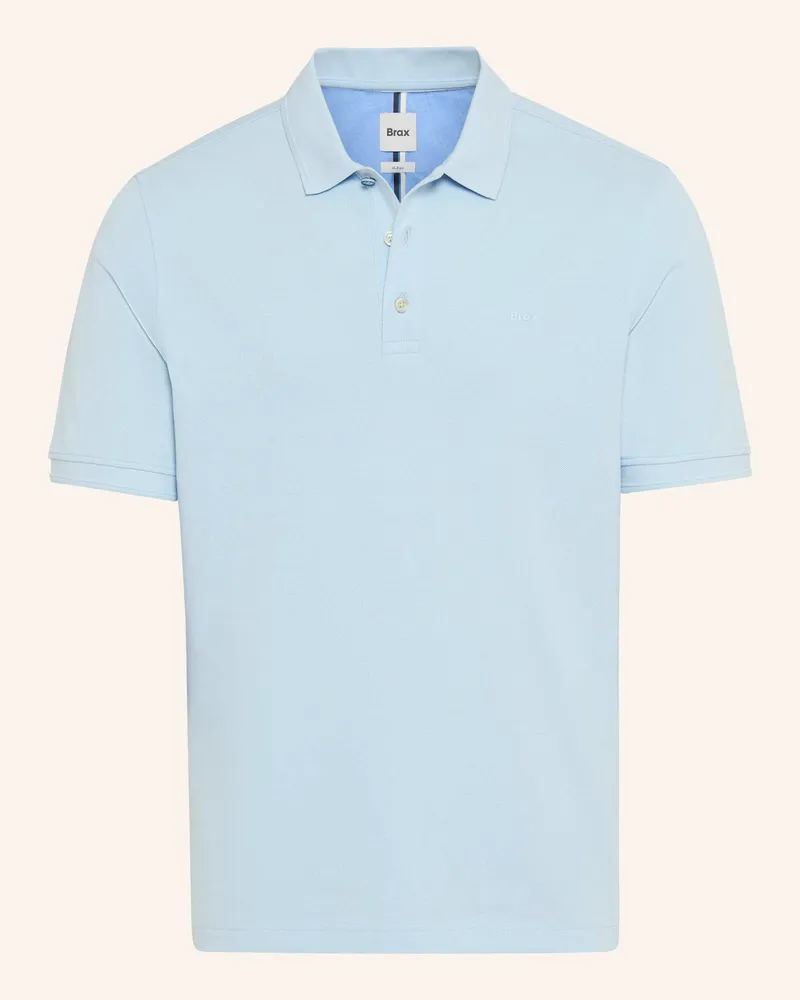 Brax Piqué-Poloshirt STYLE PETE Blau