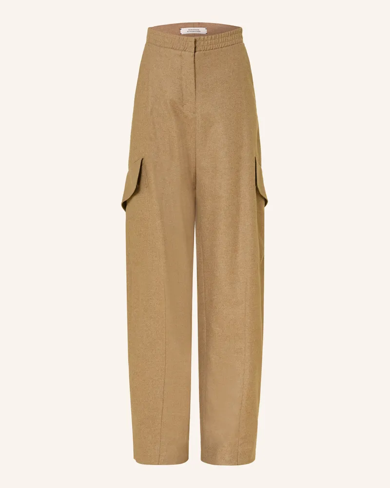 Dorothee Schumacher Cargohose Light Softness braun Hellbraun