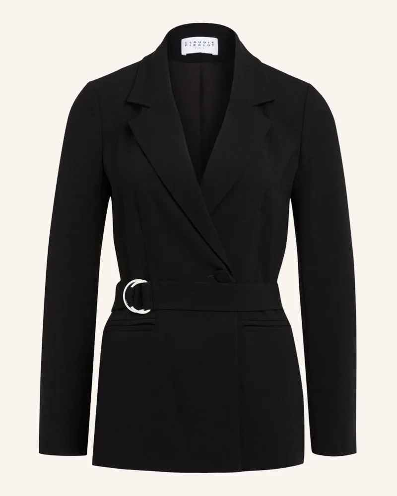 Claudie Pierlot Blazer schwarz Schwarz