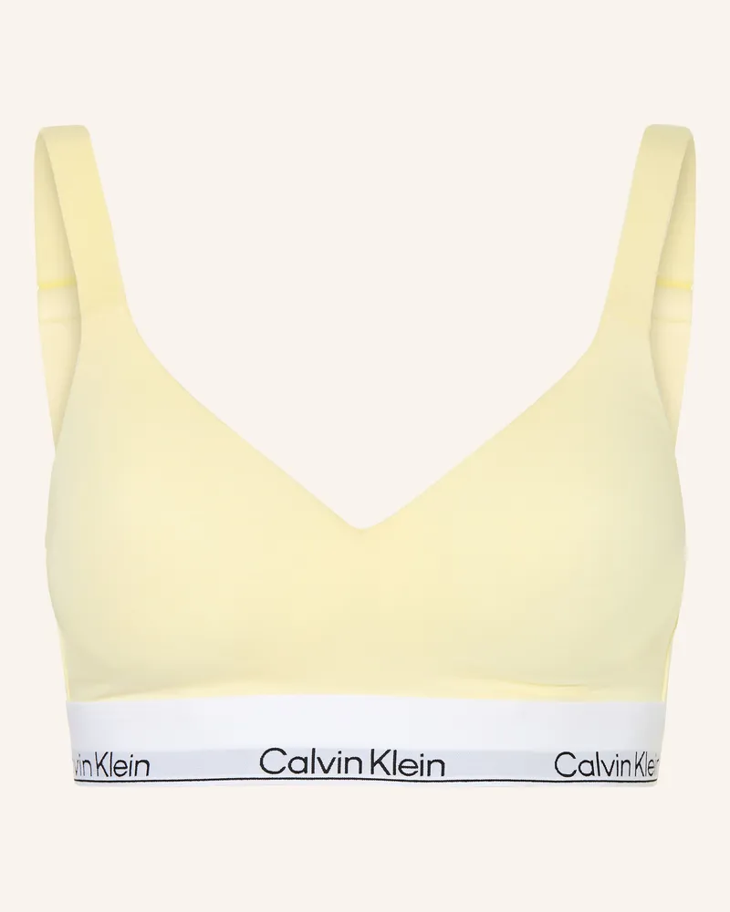 Calvin Klein Bustier ICON Hellgelb