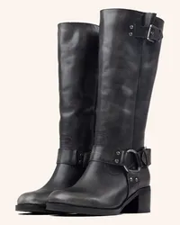 Bronx Biker Stiefel NEW-CAMPEROS - SCHWARZ Schwarz