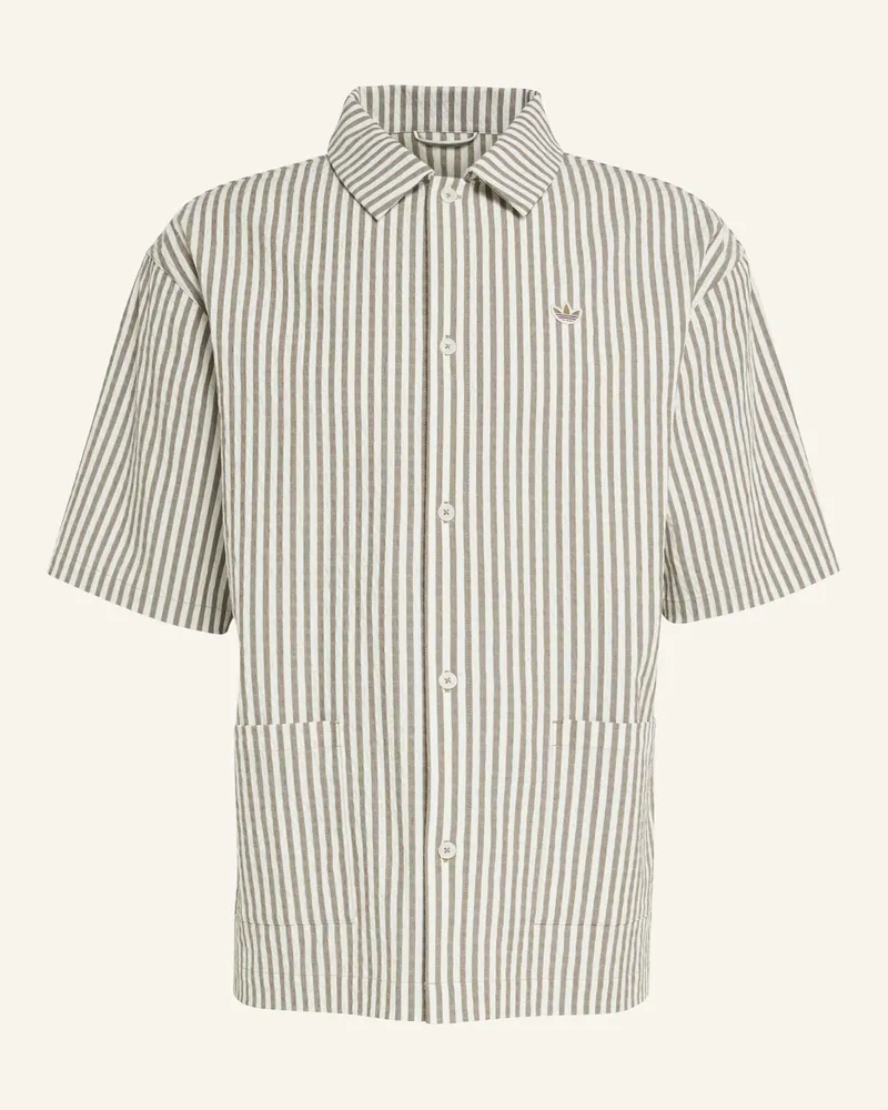 adidas Overshirt Resort 2 beige Weiss