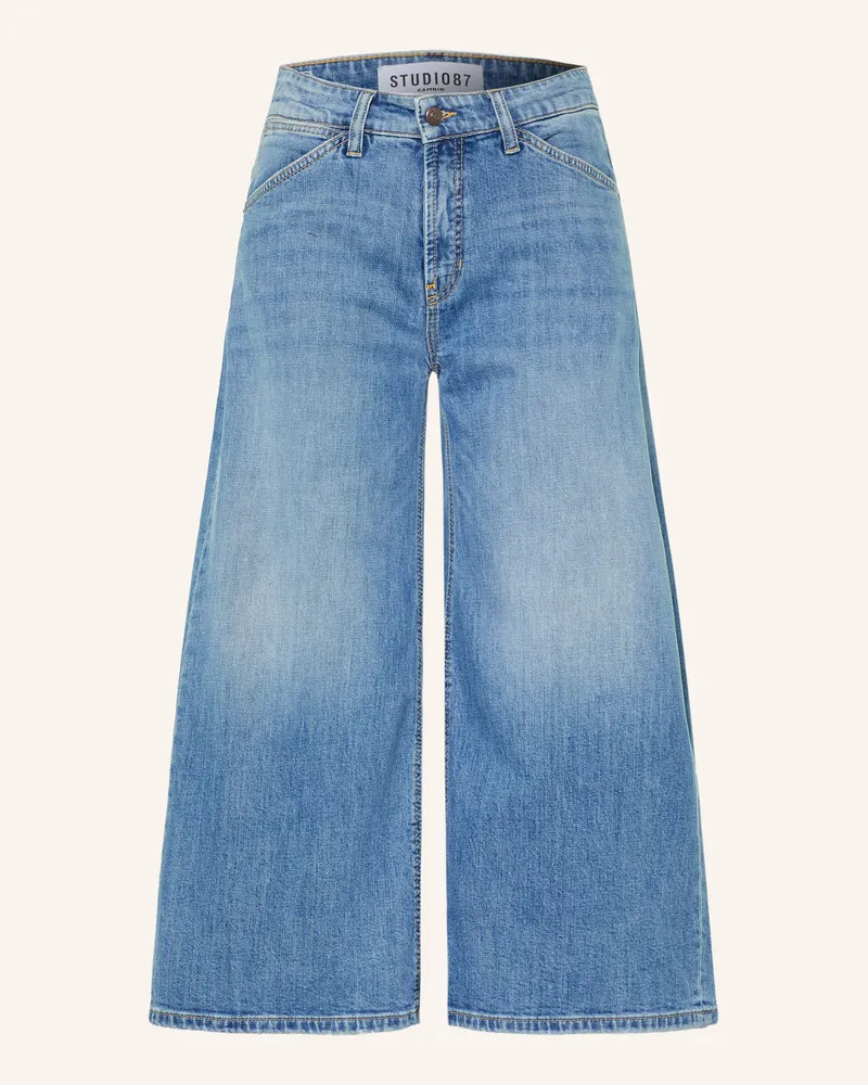 Cambio Jeans-Culotte Odina blau 5114