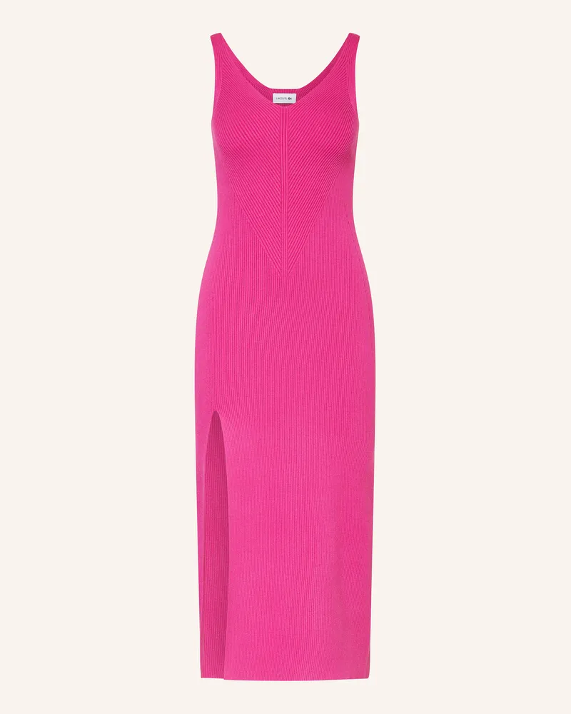 Lacoste Strickkleid Pink