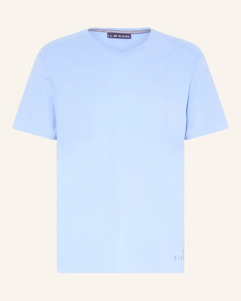 ELBSAND T-Shirt KOLJA Hellblau