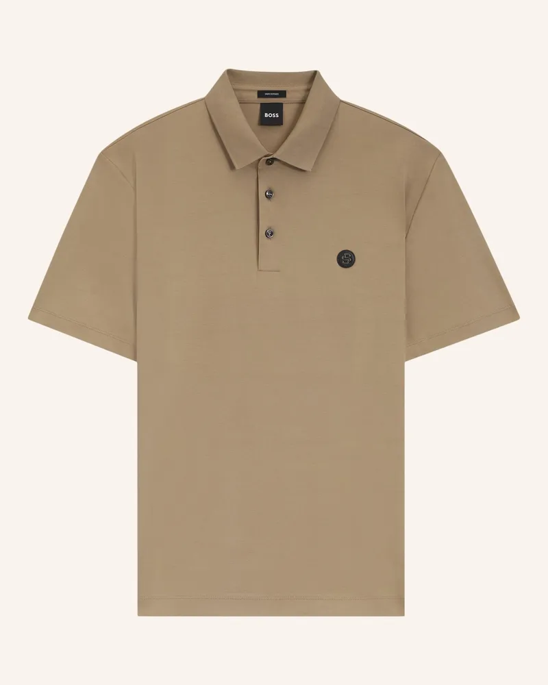 HUGO BOSS Poloshirt C-Parris 01 Regular Fit gruen Khaki