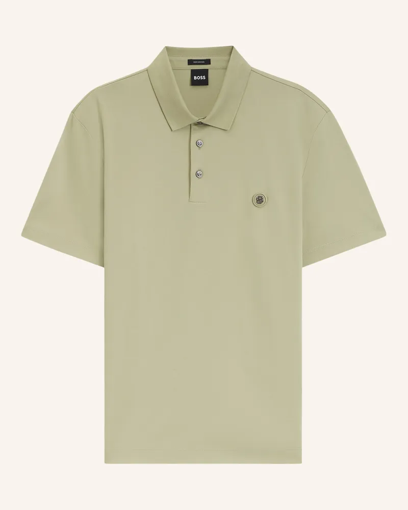HUGO BOSS Polo C-Parris 01 Regular Fit gruen Khaki