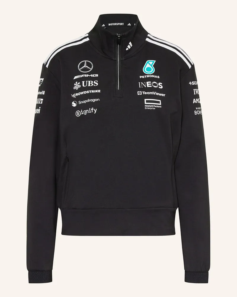 adidas Sweat-Troyer MERCEDES - AMG PETRONAS FORMULA ONE TEAM Schwarz