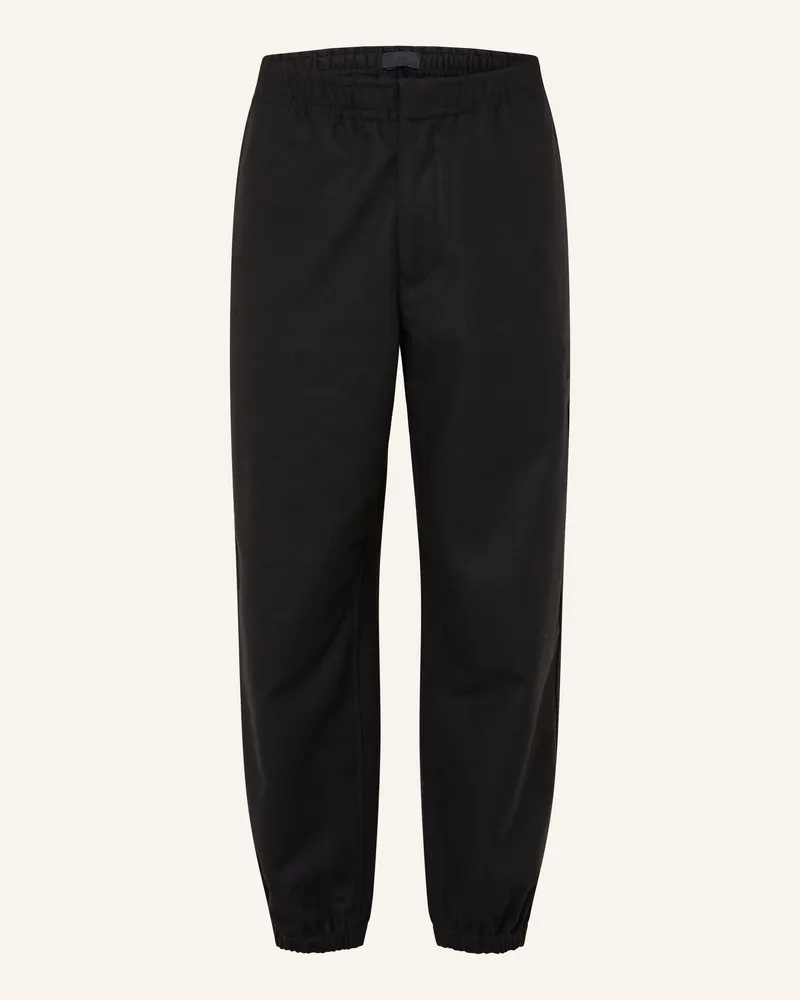 Stone Island Flanellhose Ghost Im Jogging-Stil Extra Slim Fit blau Dunkelblau