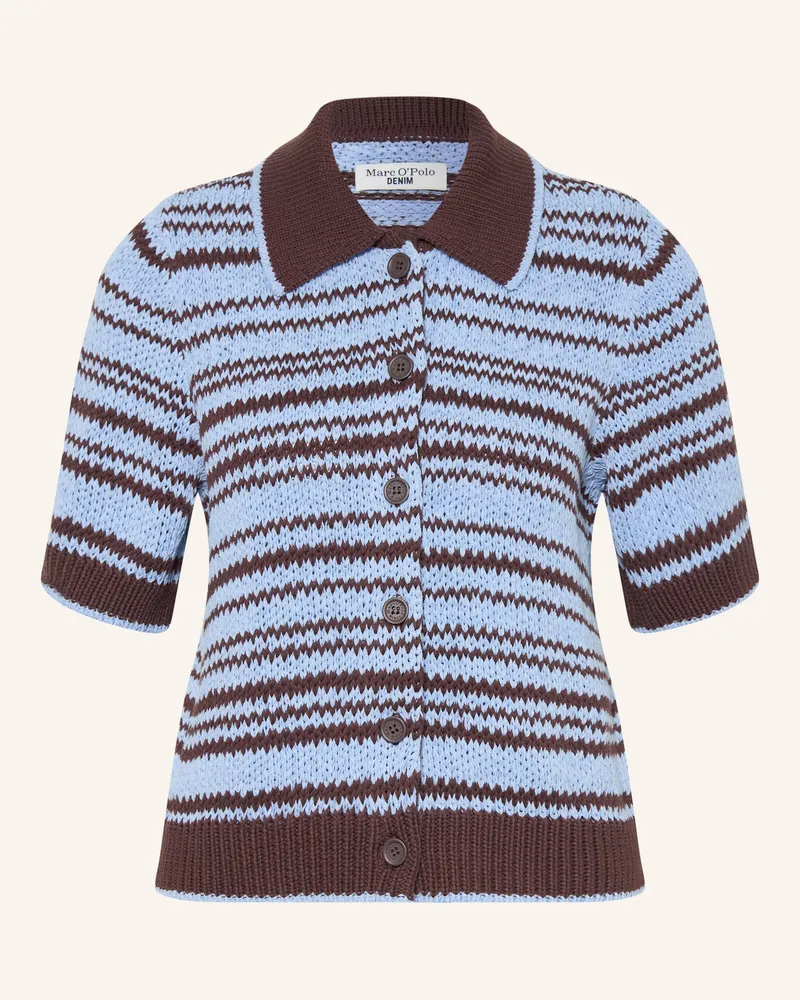Marc O'Polo Strickjacke braun Dunkelbraun