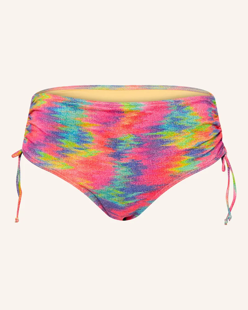 PrimaDonna High-Waist-Bikini-Hose CAIRO mit Glitzergarn Pink
