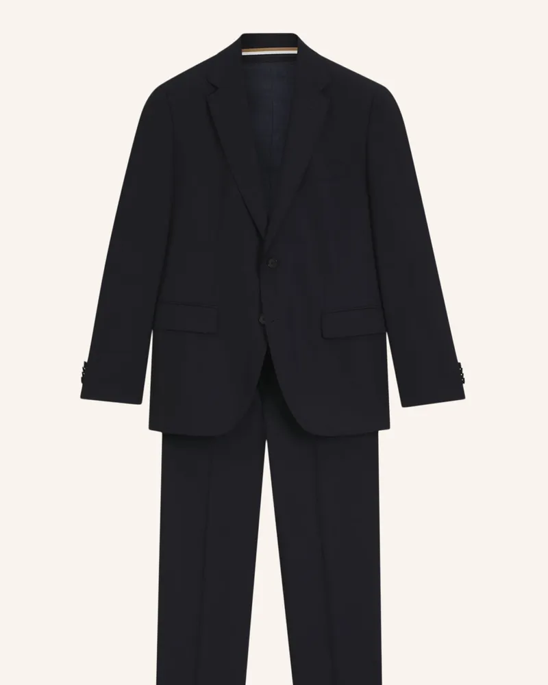 HUGO BOSS Business Anzug H-JECKSON-3PCS-253 Regular Fit Dunkelblau