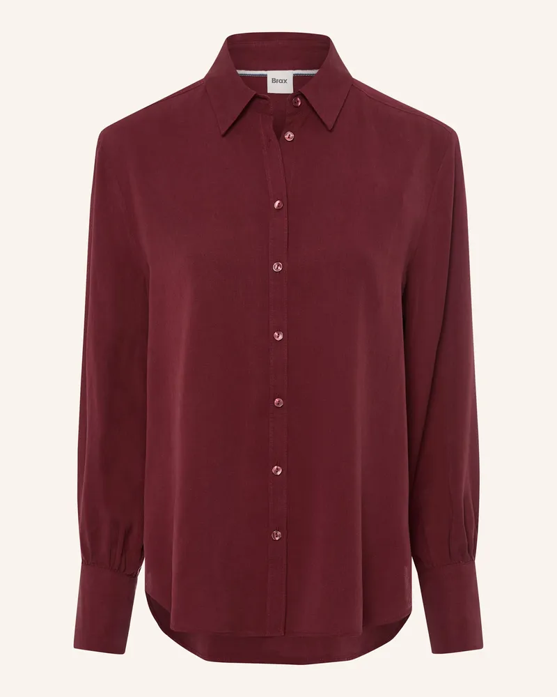 Brax Hemdbluse STYLE VIC Dunkelrot