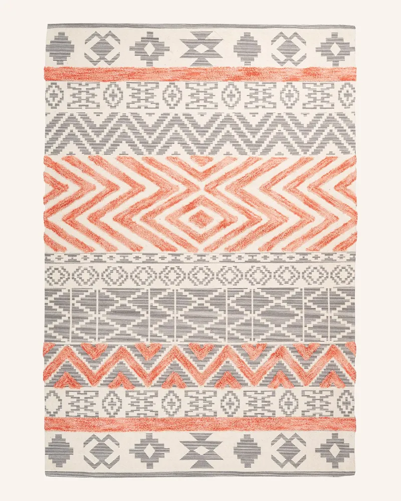Kayoom Kurzflor Teppich ETHNIE 125 Orange