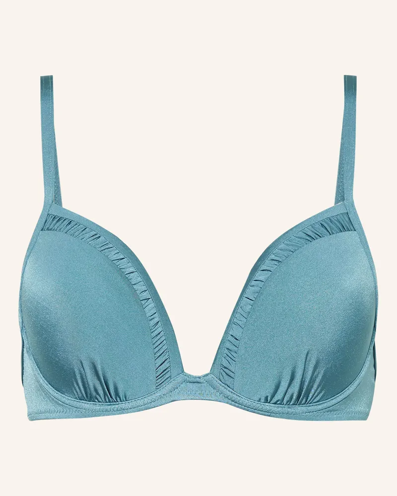 watercult Bügel-Bikini-Top SHIMMERING SOLIDS Türkis