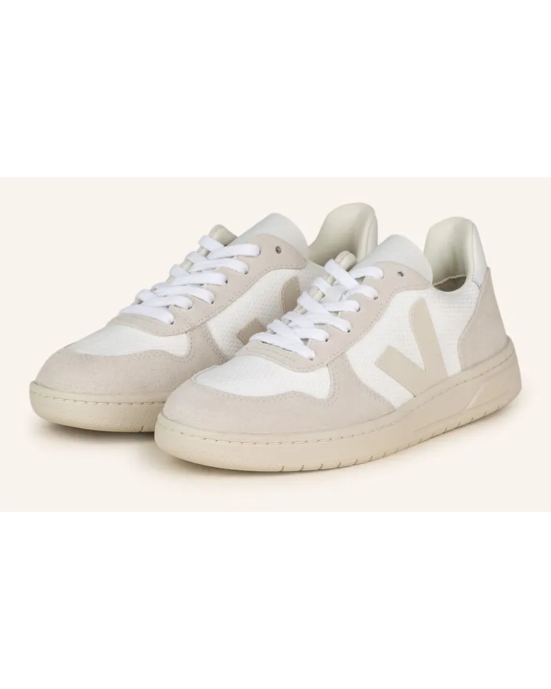 VEJA Sneaker V-10 - WEISS Weiss