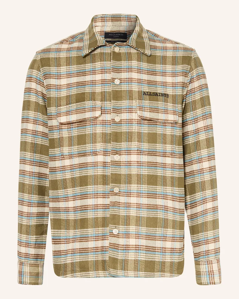 AllSaints Hemd Slam Comfort Fit gruen Grün