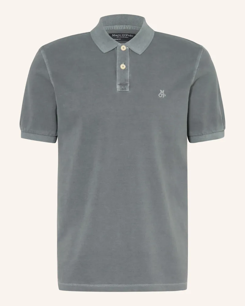 Marc O'Polo Piqué-Poloshirt Grau