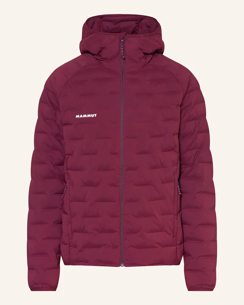 Mammut Steppjacke Sender In rot Dunkelrot