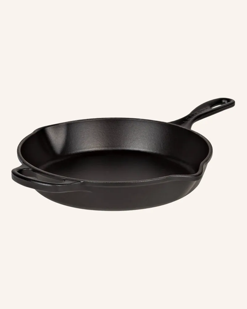 Le Creuset Brat- Und Servierpfanne schwarz Schwarz