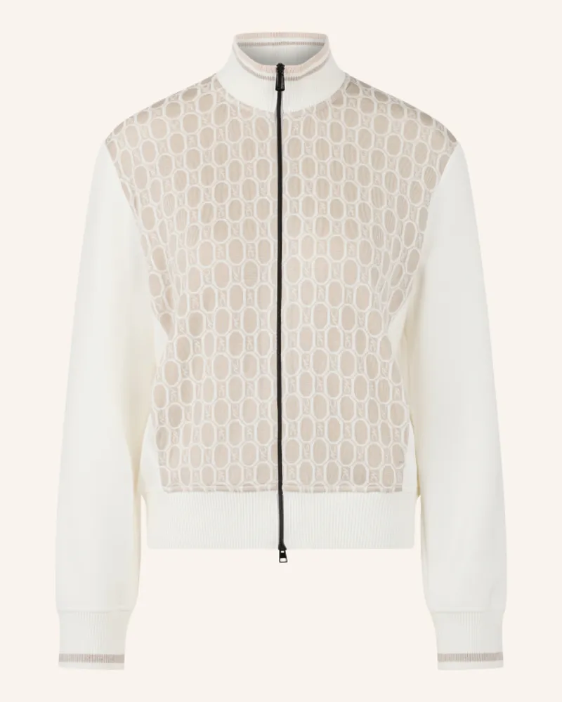Marc Cain Cardigan weiss Creme
