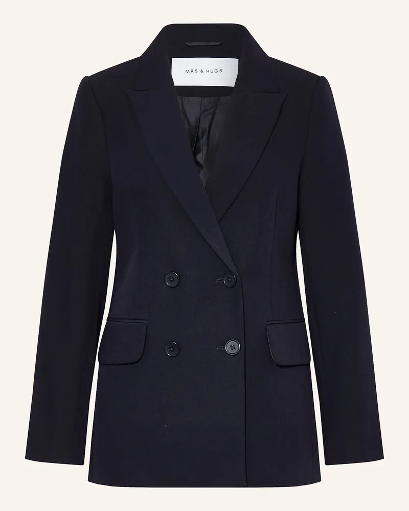Mrs & HUGS Blazer Dunkelblau