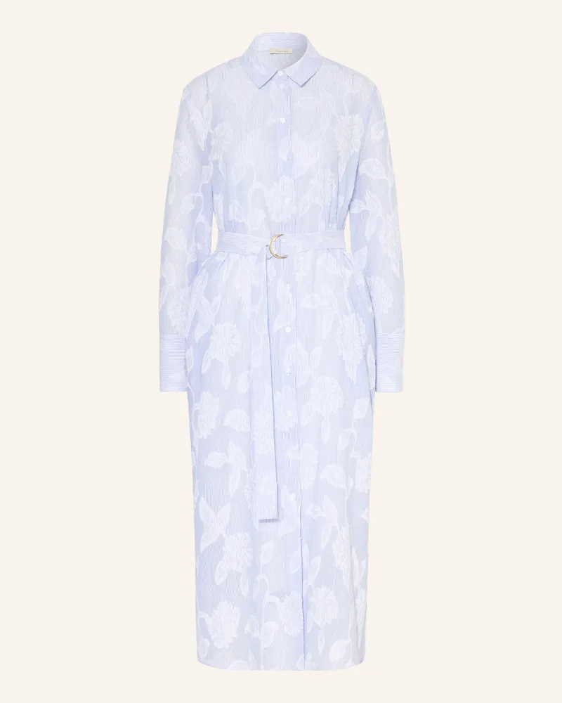 lilienfels Hemdblusenkleid blau Hellblau