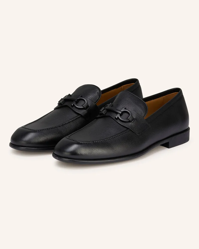 Ferragamo Loafer Schwarz