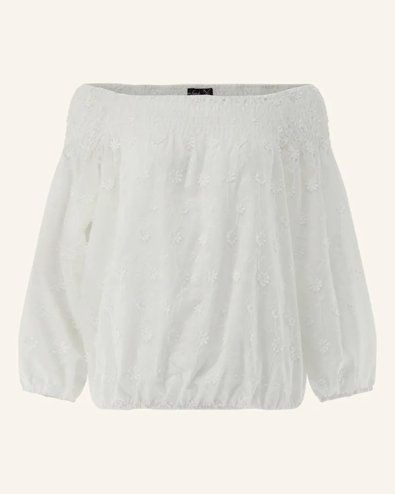 van Laack Bluse Comfort Fit Weiss