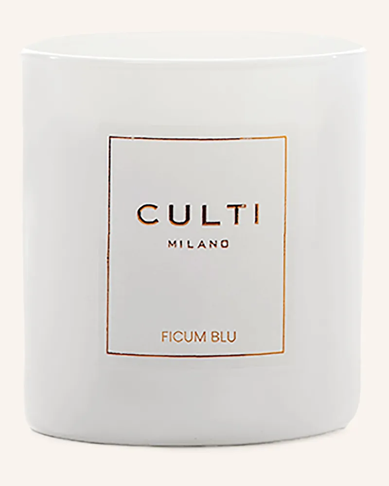 Culti Duftkerze Ficum Blu weiss Weiss