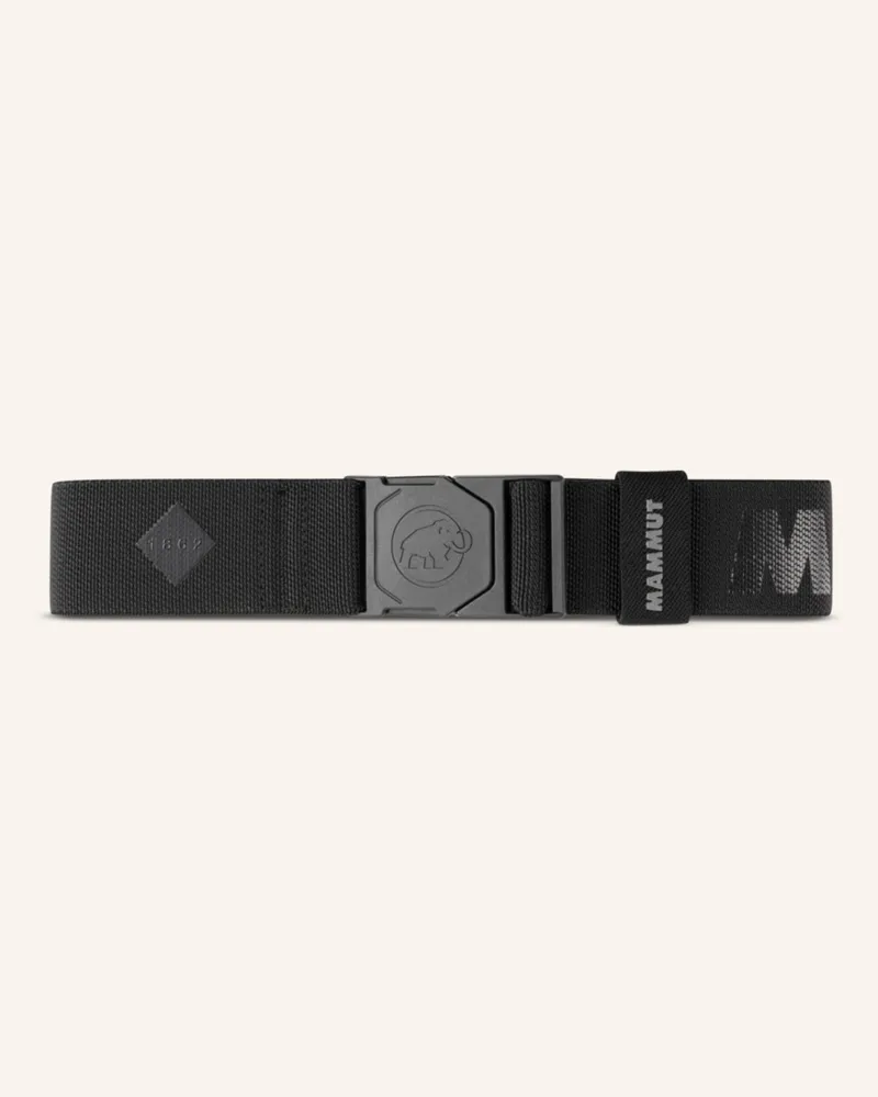 Mammut Alpine Belt schwarz Schwarz