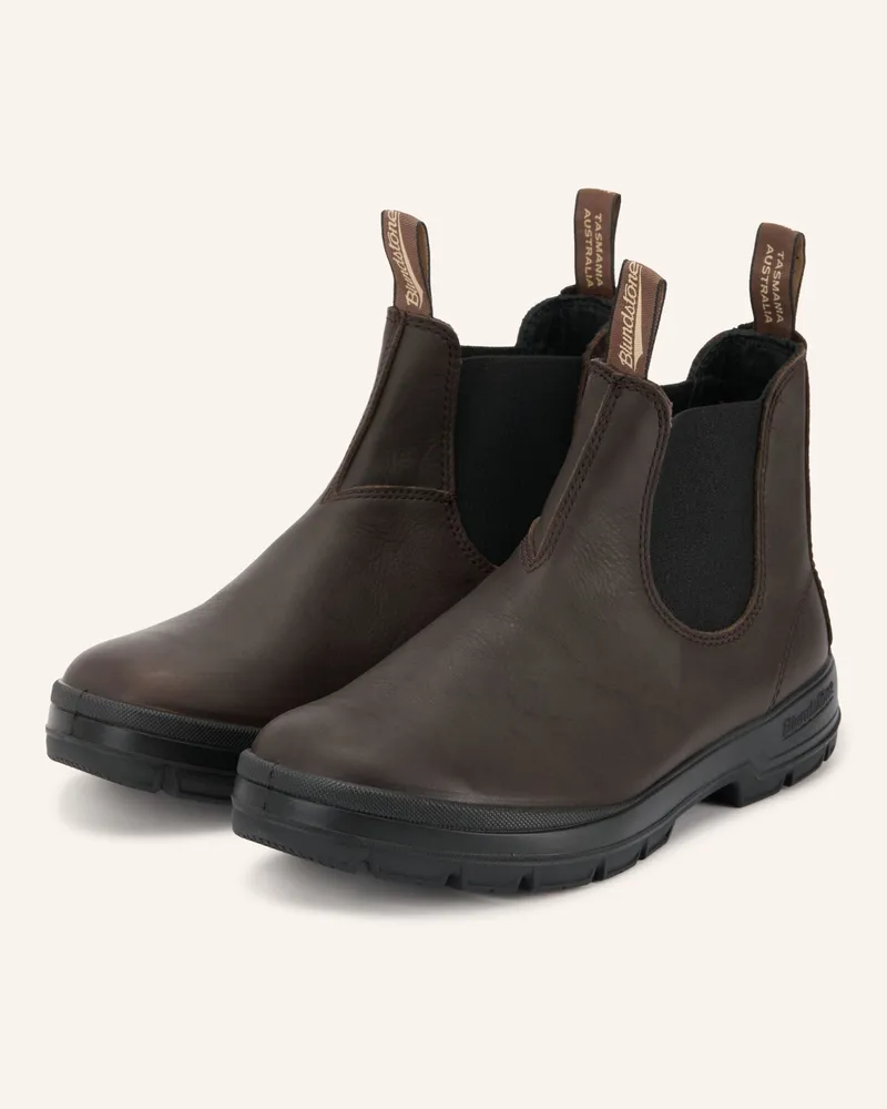 BLUNDSTONE Chelsea-Boots braun Dunkelbraun