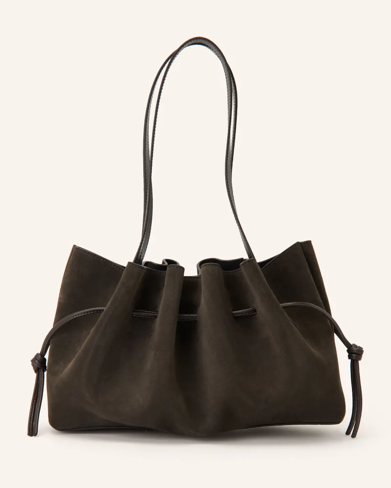 YUZEFI Schultertasche Scallop braun Dunkelbraun