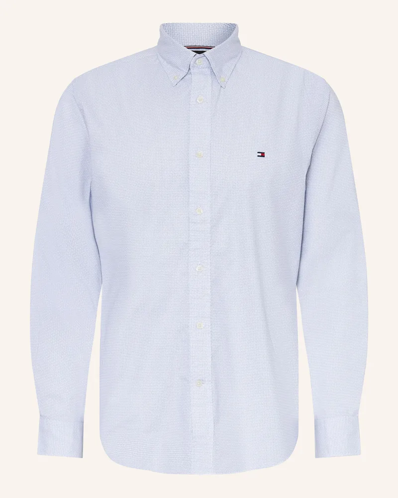 Tommy Hilfiger Hemd Regular Fit blau Weiss