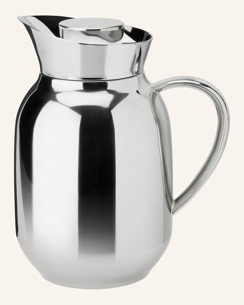 Stelton Isolierkanne Amphora silber Silber