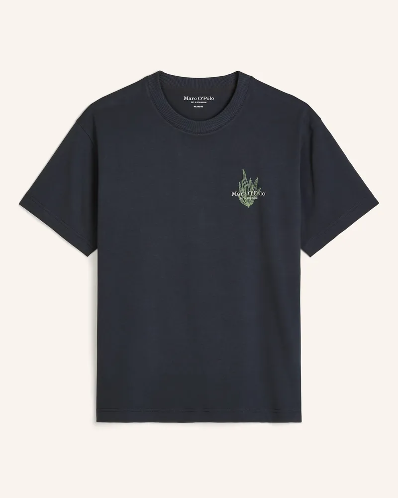 Marc O'Polo T-Shirt blau Dunkelblau