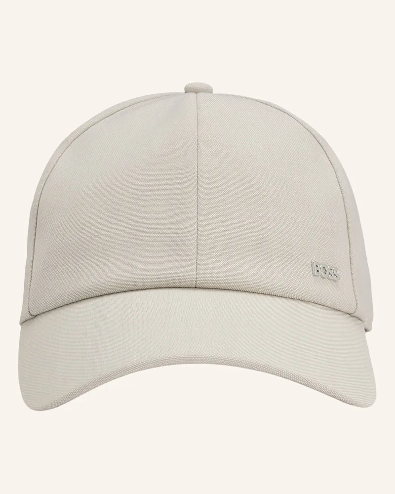 HUGO BOSS Gewebte Cap Zed-Performance-Cw beige Beige