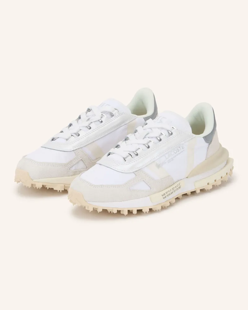 Lacoste Sneaker Elite Active weiss Weiss
